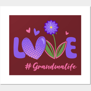 Love Grandma Life Posters and Art